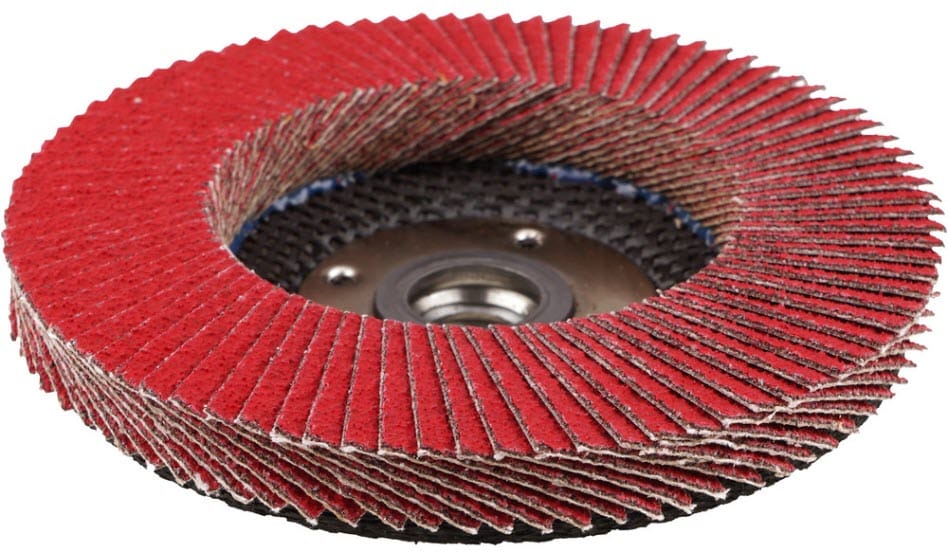Weiler Abrasives Weiler Tiger Ceramic HD Flap Disc - 4 1/2" Type 27 w/Hub 40 Grit 50133