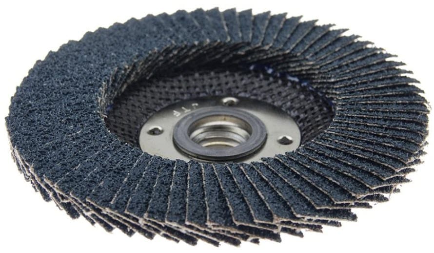 Weiler Abrasives Weiler Tiger Paw Flap Disc - 4 1/2" Type 27 w/Hub 36 Grit 51112