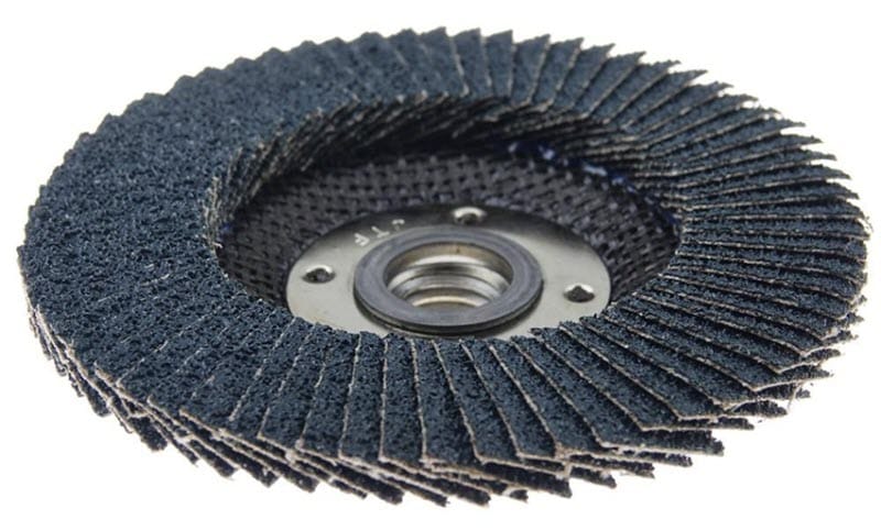 Weiler Abrasives Weiler Tiger Paw Flap Disc - 4 1/2" Type 27 w/Hub 40 Grit 51113