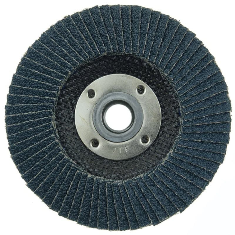 Weiler Abrasives Weiler Tiger Paw Flap Disc - 4 1/2" Type 27 w/Hub 40 Grit 51113