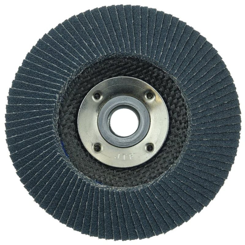 Weiler Abrasives Weiler Tiger Paw Flap Disc - 4 1/2" Type 29 w/Hub 60 Grit 51125