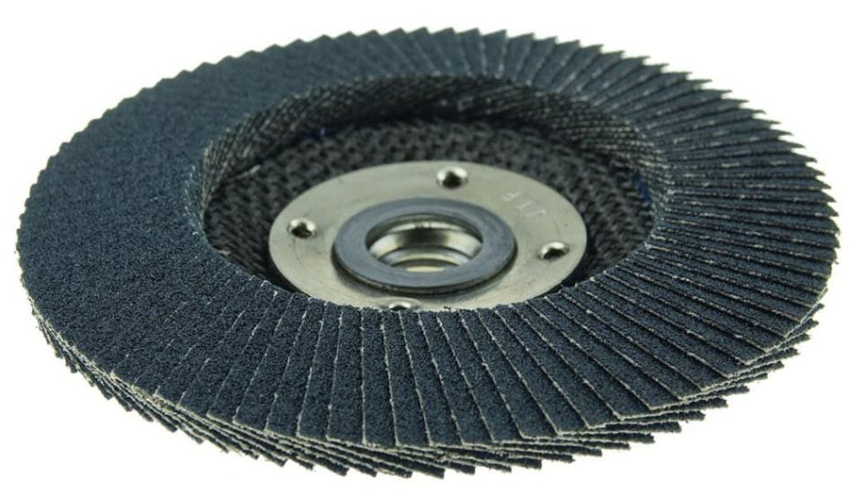 Weiler Abrasives Weiler Tiger Paw Flap Disc - 4 1/2" Type 29 w/Hub 80 Grit 51126