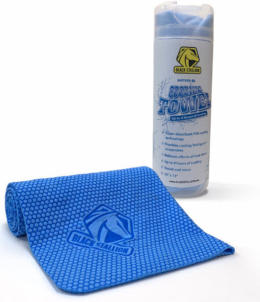 Black Stallion PVA Cooling Towel AH7055-BL