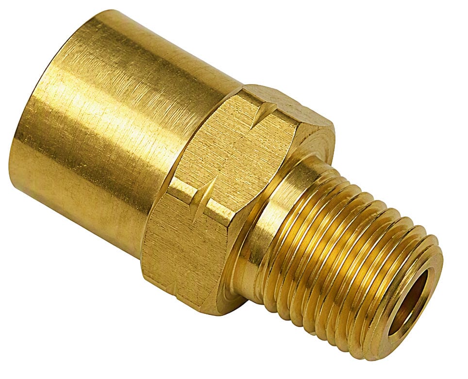 Western Water "B" Hose (Female) LH to 1/4" NPT (Male) RH Adapter AW-15