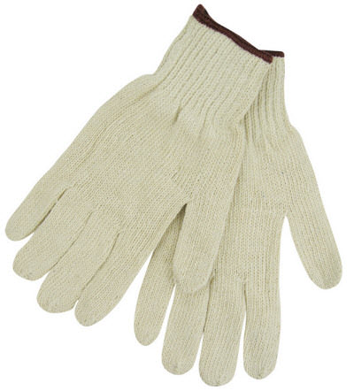 Black Stallion Cotton/Poly String Knit Gloves 2111L