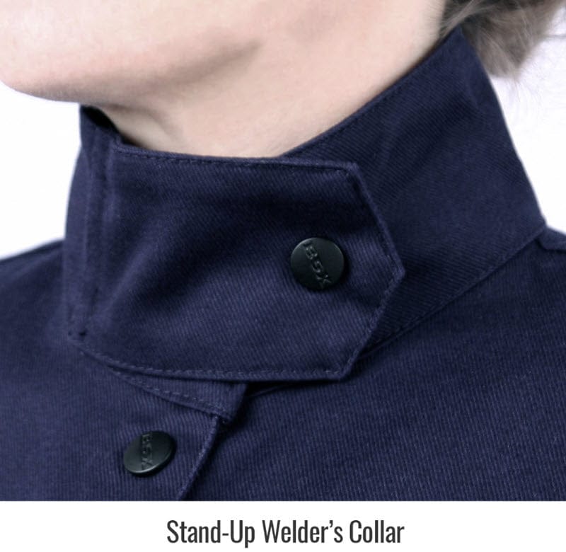 Black Stallion Clothing AngelFire Women's FR Cotton Welding Jacket JF1015-NB