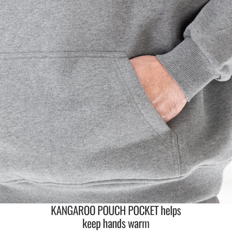 Black Stallion Clothing Black Stallion AR/FR Gray Cotton Hooded Sweatshirt JF1340-GY