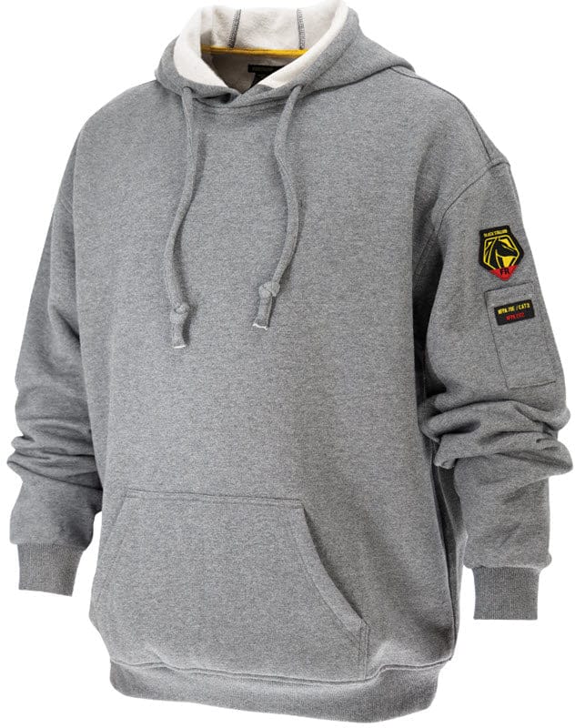 Black Stallion Clothing Black Stallion AR/FR Gray Cotton Hooded Sweatshirt JF1340-GY