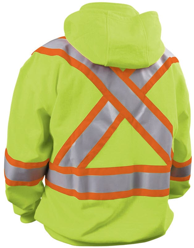 Black Stallion Clothing Black Stallion AR/FR Hi-Vis FR Cotton Sweatshirt JF1332-LM