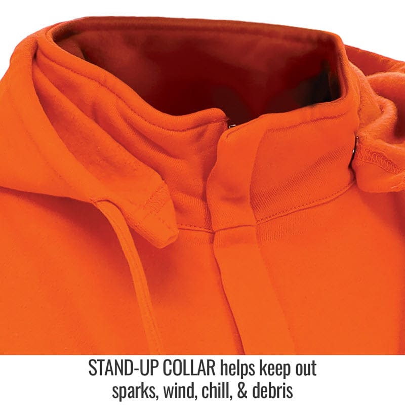 Black Stallion Clothing Black Stallion AR/FR Hi-Vis FR Cotton Sweatshirt JF1332-OR