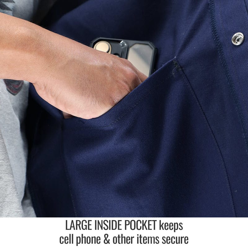 Black Stallion Clothing Black Stallion AR/FR Hybrid Cotton/Aramid Welding Jacket JH3025-NY