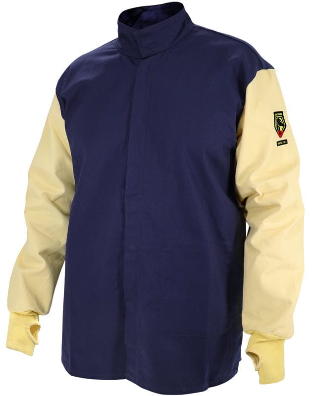 Black Stallion Clothing Black Stallion AR/FR Hybrid Cotton/Aramid Welding Jacket JH3025-NY
