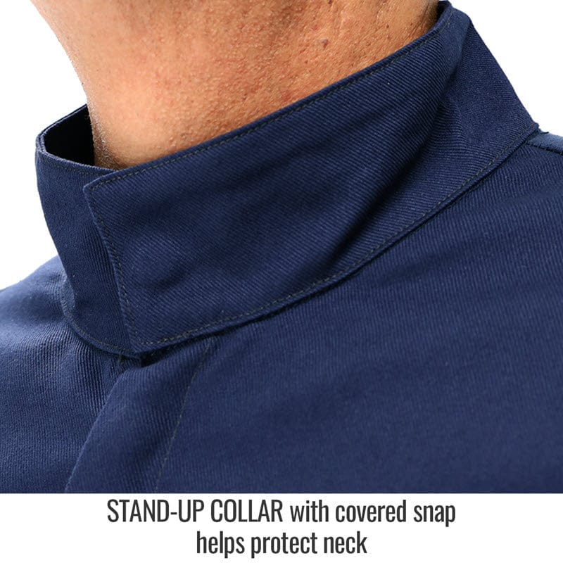 Black Stallion Clothing Black Stallion AR/FR Hybrid Cotton/Aramid Welding Jacket JH3025-NY