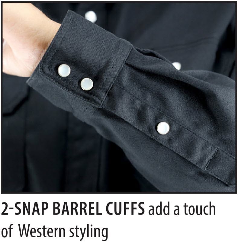 Black Stallion Clothing Black Stallion BSX AR/FR Cotton Work Shirt WF3530-BK