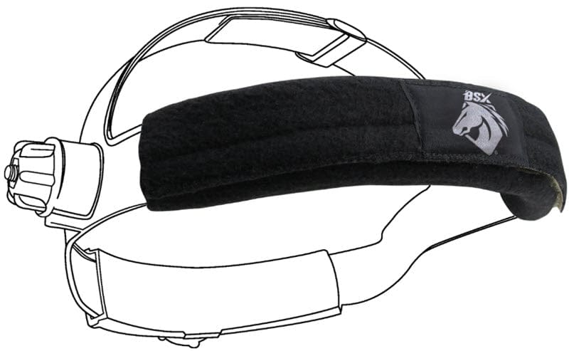 Black Stallion Clothing Black Stallion BSX Welding Helmet Sweatbands BC5SB-BK