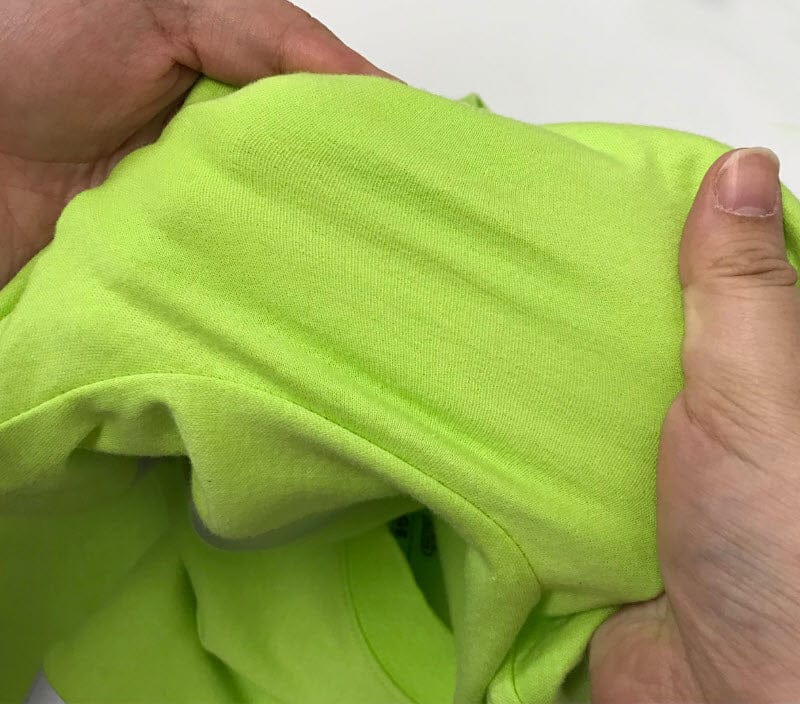 Black Stallion Clothing Black Stallion Flame Resistant Hi Vis Lime Cotton T-Shirt TF2511-LM