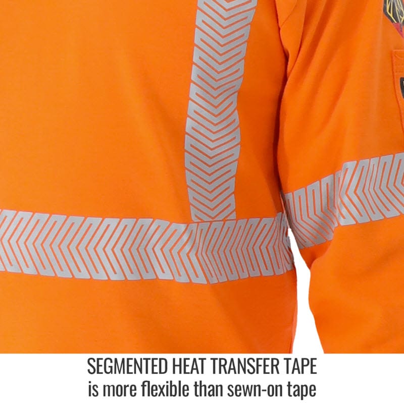 Black Stallion Clothing Black Stallion Flame Resistant Hi Vis Orange Cotton T-Shirt TF2511-OR