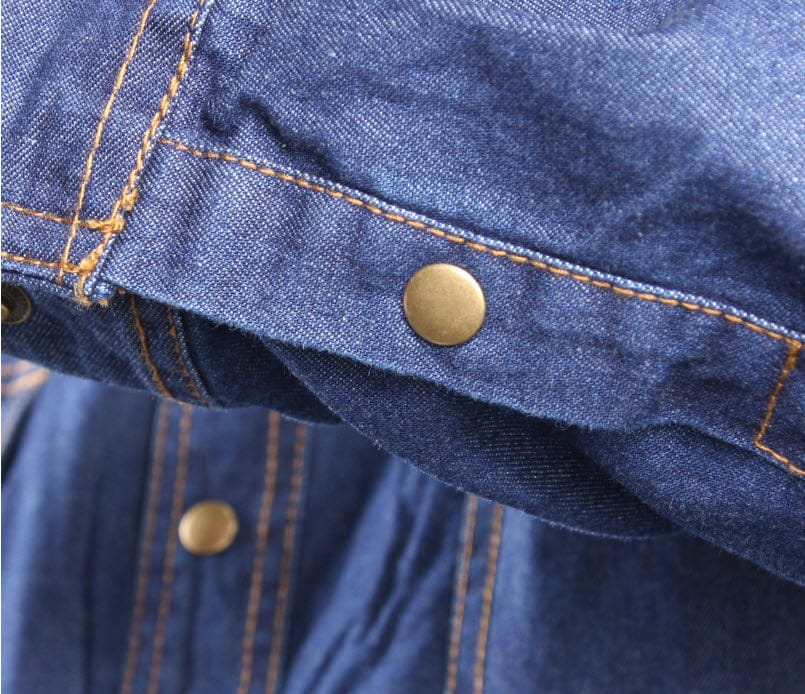 Black Stallion Clothing Black Stallion FR Cotton Denim Work Shirt FS8-DNM