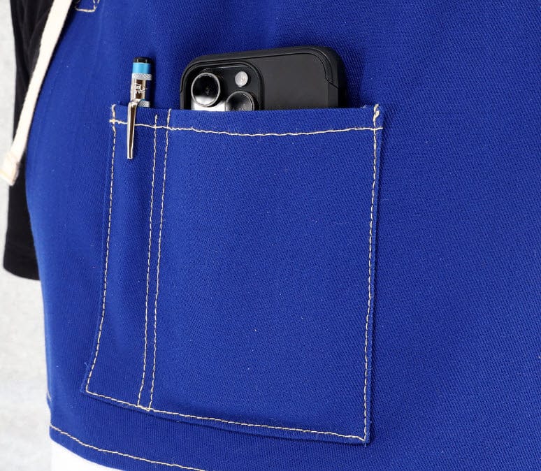 Black Stallion Clothing Black Stallion Grain Goatskin & FR Cotton Hybrid Bib Apron HG-36A