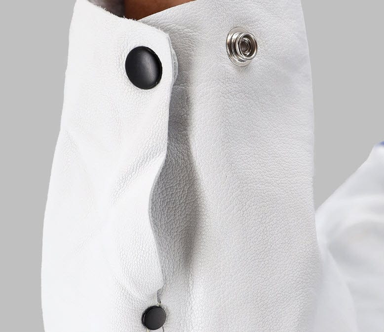 Black Stallion Clothing Black Stallion Grain Goatskin & FR Cotton Hybrid Welding Jacket JH3010-RB