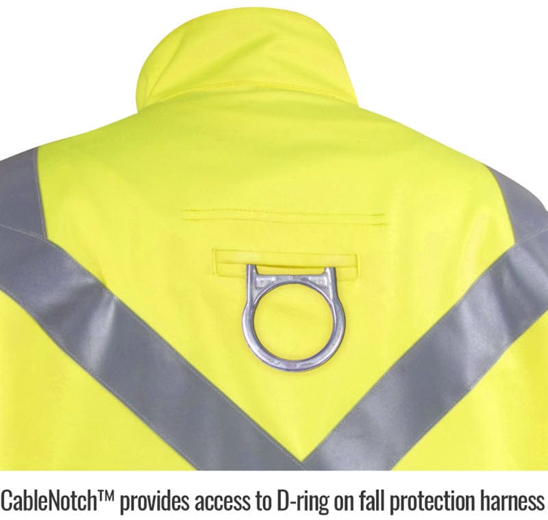 Black Stallion Clothing Black Stallion Hi-Vis ANSI Class 2 FR Cotton Safety Vest VF1110