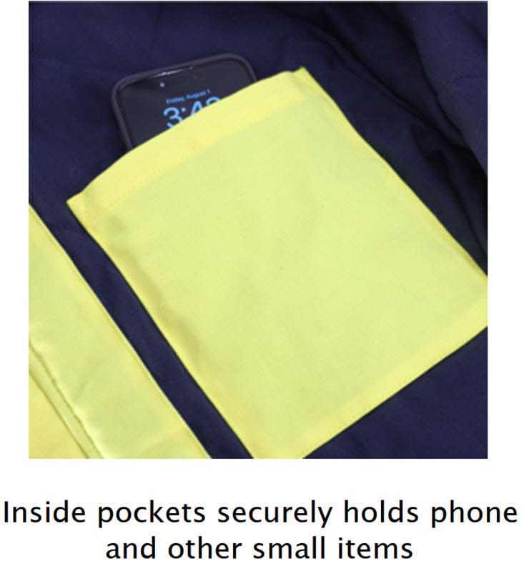 Black Stallion Clothing Black Stallion HI-VIS Class 3 AR/FR Canvas Duck Insulated Welding Jacket JF5030-HB