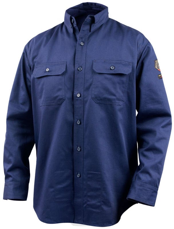 Black Stallion Clothing Black Stallion Navy AR/FR Work Shirt WF2110-NV