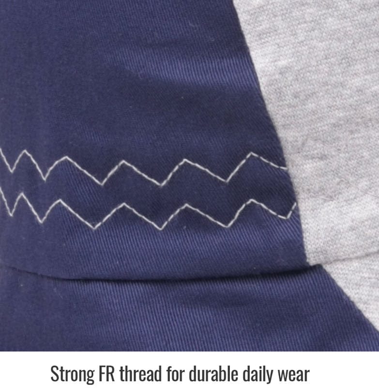 Black Stallion Clothing Black Stallion Navy/Gray Welding Cap AH1630-NG