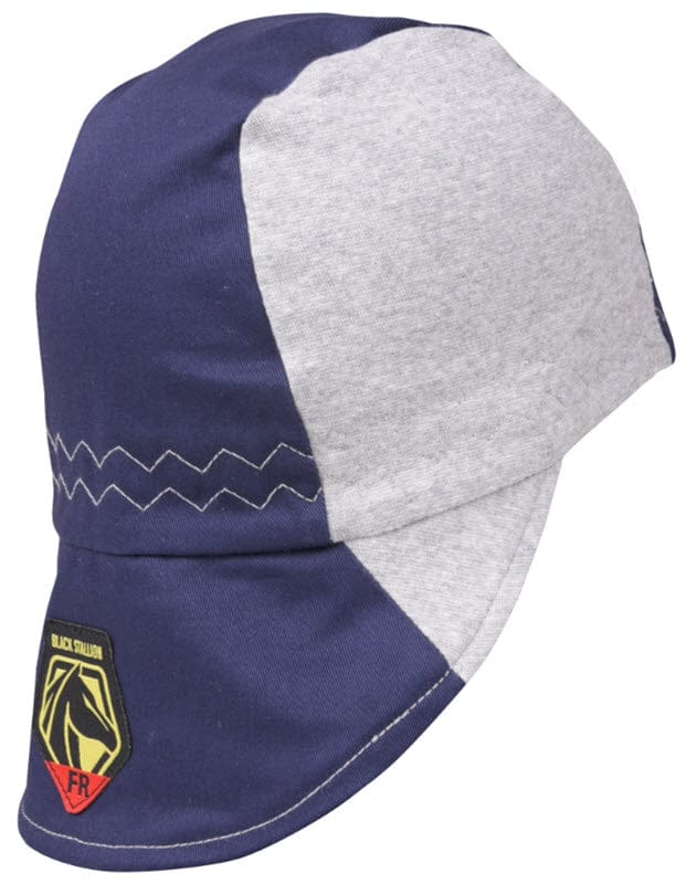 Black Stallion Clothing Black Stallion Navy/Gray Welding Cap AH1630-NG