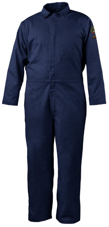 Black Stallion Clothing Black Stallion NFPA 2112 Flame Resistant Navy Coveralls CF2117-NV