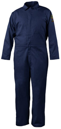 Black Stallion NFPA 2112 Flame Resistant Navy Coveralls CF2117-NV