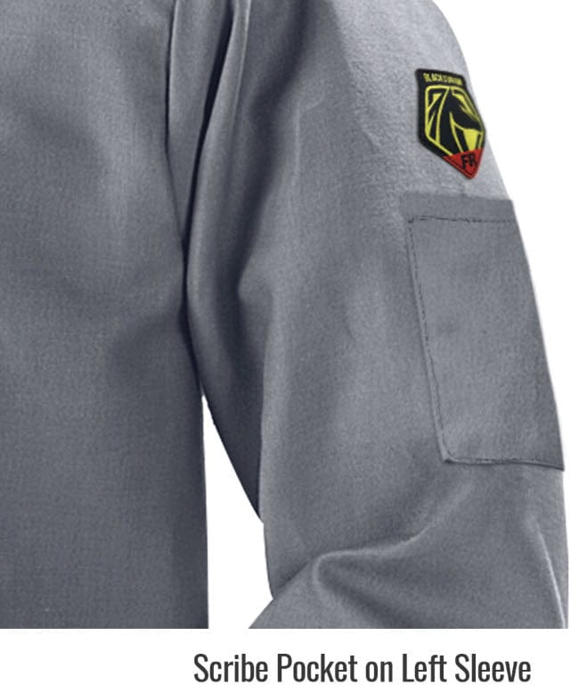 Black Stallion Clothing Black Stallion Welding Jacket - FR Gray Cotton JF2220-GY