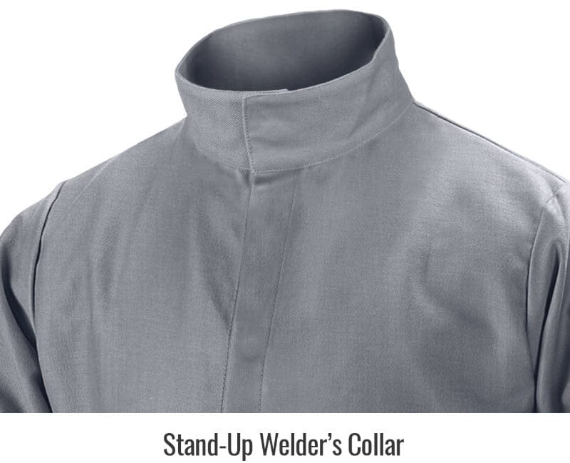 Black Stallion Clothing Black Stallion Welding Jacket - FR Gray Cotton JF2220-GY