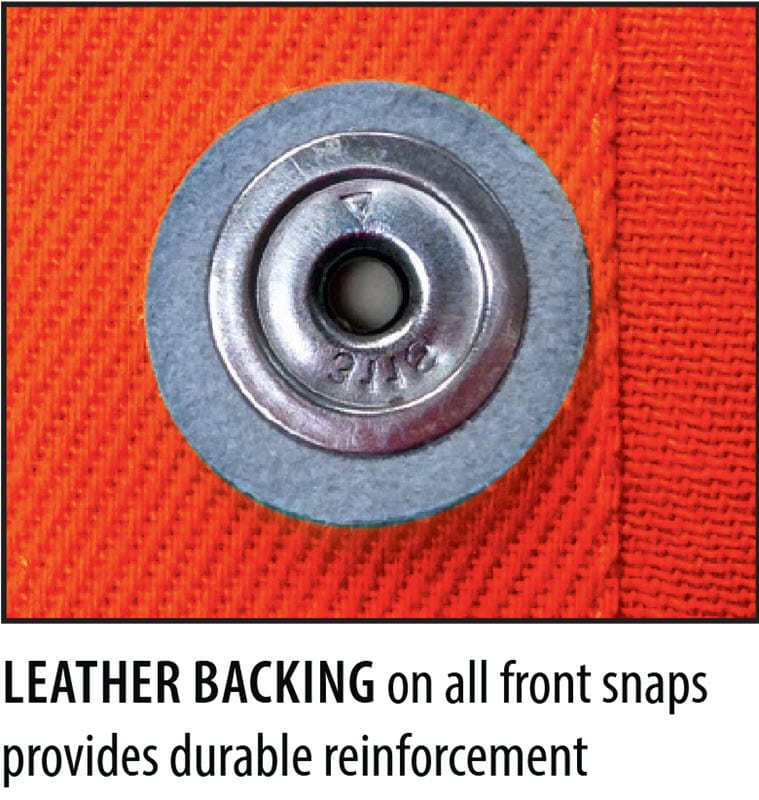 Black Stallion Clothing Black Stallion Welding Jacket - FR Orange Cotton w/Reflectives JF1010-OR