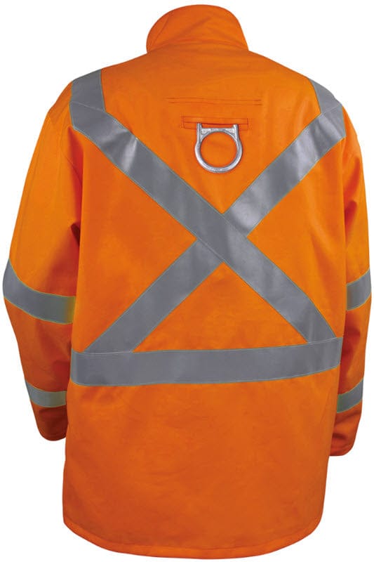 Black Stallion Clothing Black Stallion Welding Jacket - FR Orange w/Reflectives JF1012-OR