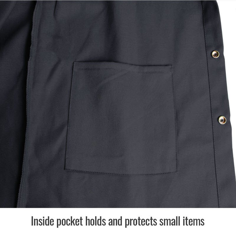 Black Stallion Clothing Black Stallion Welding Jacket - TruGuard 200 FR Black Cotton FBK9-30C
