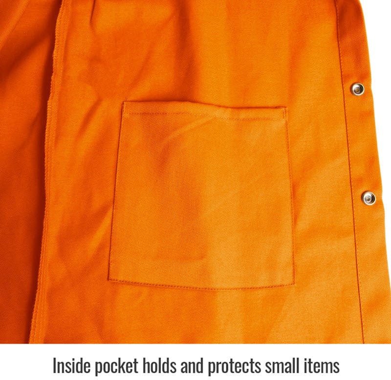 Black Stallion Clothing Black Stallion Welding Jacket - TruGuard 200 FR Orange Cotton FO9-30C