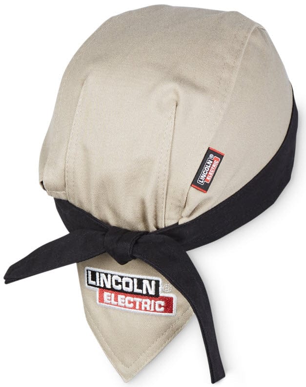 Lincoln Clothing Lincoln FR Khaki w/ Black Headband Welding Bandana K4824-ALL