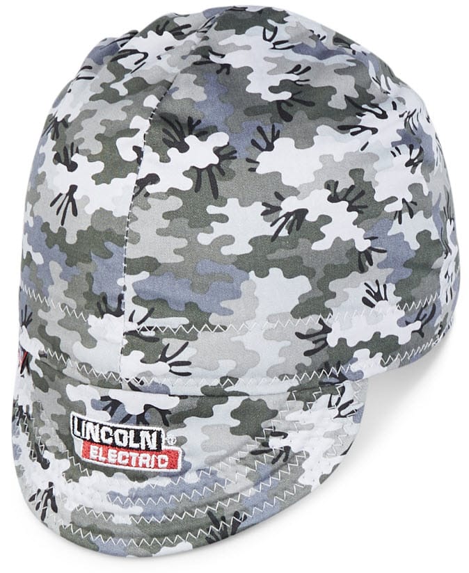 Lincoln Grey Camo Welding Cap K4821