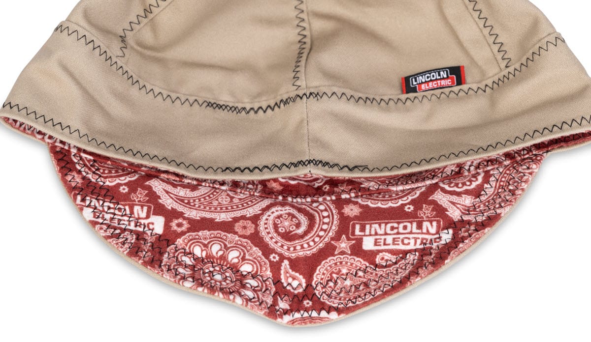 Lincoln Clothing Lincoln Premium FR Welding Cap - Khaki K5465