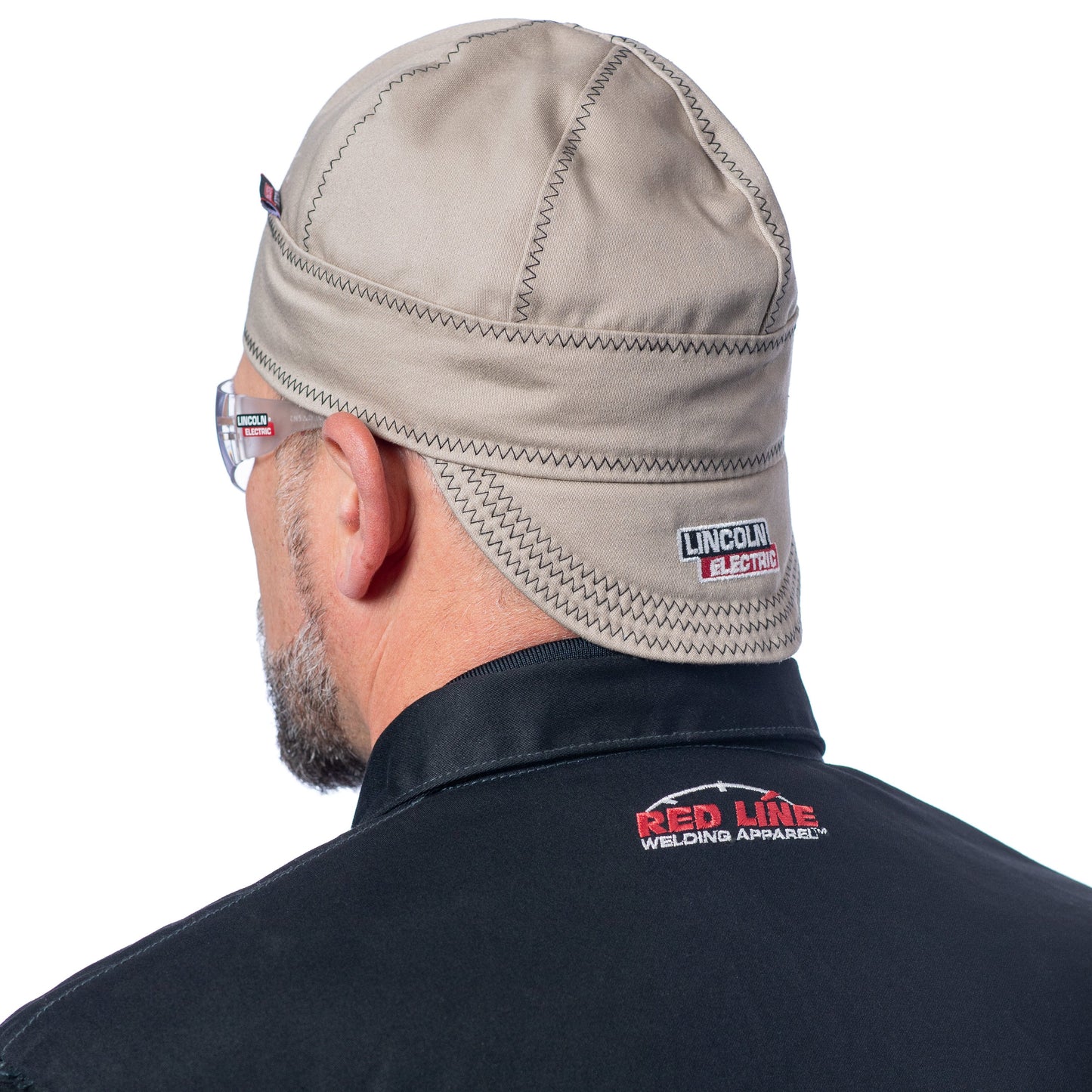Lincoln Clothing Lincoln Premium FR Welding Cap - Khaki K5465