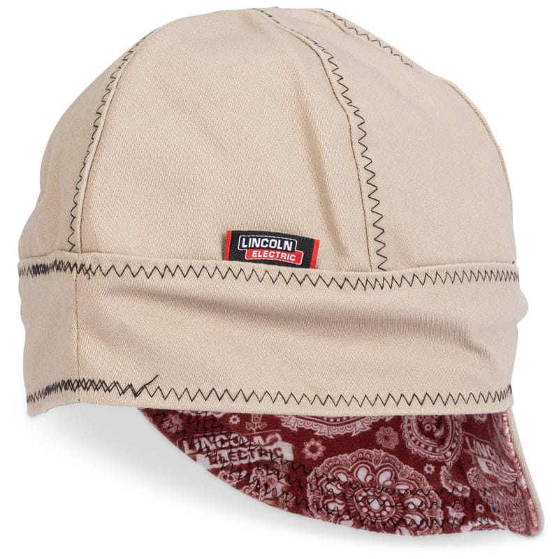 Lincoln Clothing Lincoln Premium FR Welding Cap - Khaki K5465