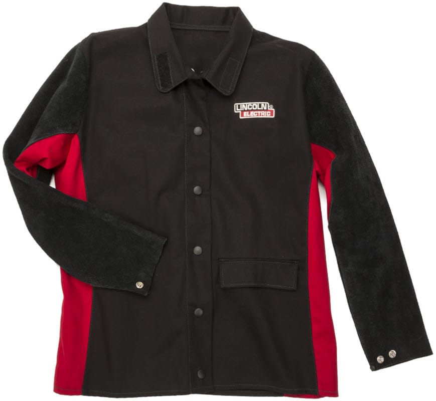 Lincoln Clothing Lincoln Shadow Split Leather-Sleeved Welding Jacket K2986