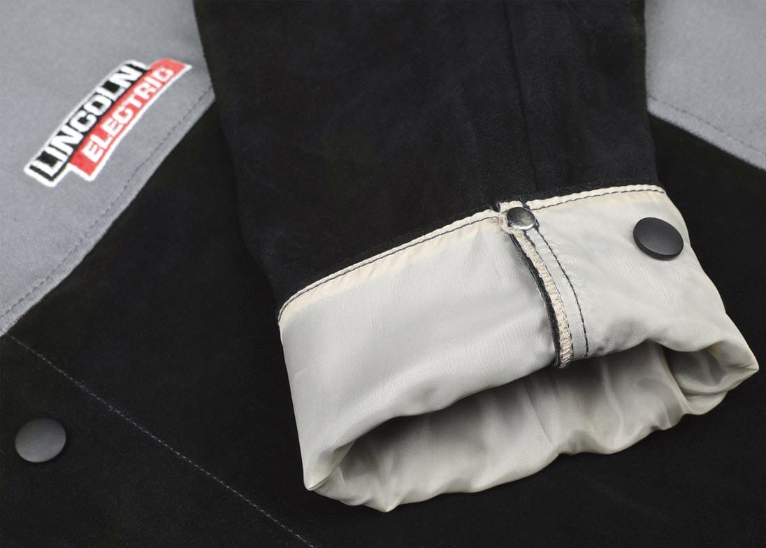 Lincoln Clothing Lincoln XVI Split Leather & FR Cotton Welding Jacket K4933