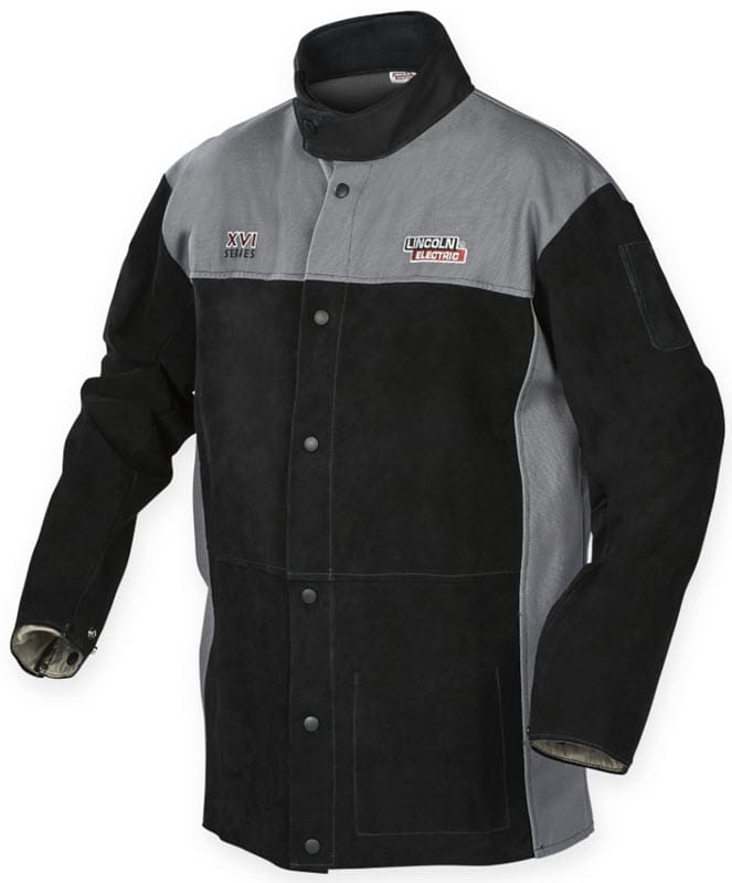 Lincoln XVI Split Leather & FR Cotton Welding Jacket K4933