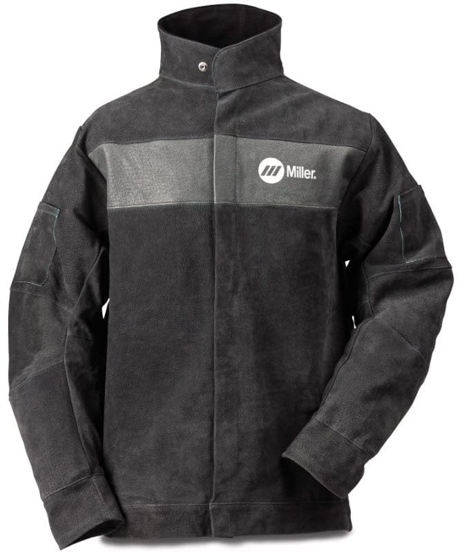 Miller Clothing Miller Leather Welding Jacket Size S - Split Pigskin Leather 273212