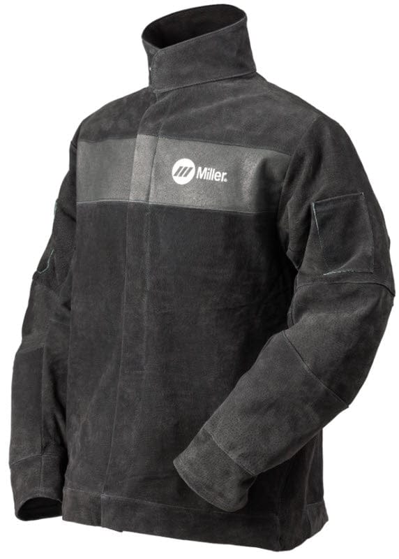 Miller Clothing Miller Leather Welding Jacket Size S - Split Pigskin Leather 273212