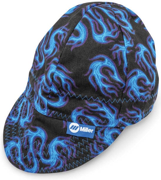 Miller Clothing Miller Welding Cap Blue Flame 2 Size 7 1/2 - 286974