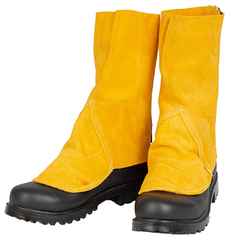 Tillman Clothing Tillman Premium Cowhide 15 inch Shoe Spat with Spring Steel Clip 529CL