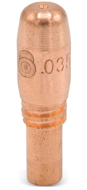 Bernard Consumables .035 Bernard AccuLock S .035 MIG Contact Tip - (100 Pack) T-A035CH-100